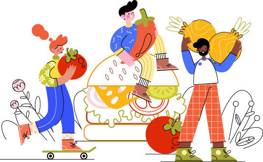 People shopping and saving with deals